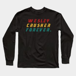 Wesley Crusher Forever Long Sleeve T-Shirt